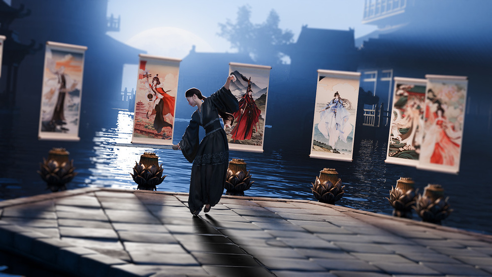 danh sĩ của Vong Xuyên Phong Hoa Lục được thể hiện bước ra từ những bức tranh